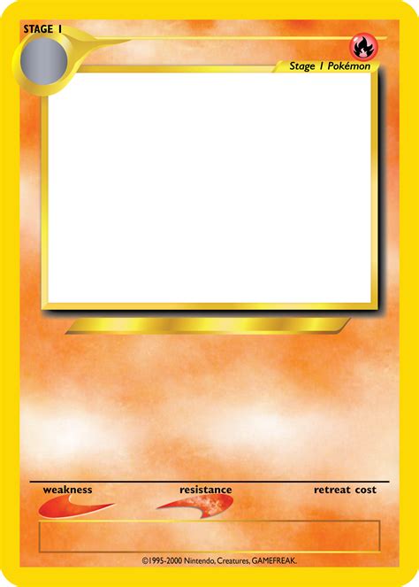 pokemon card template|pokemon card template editable.